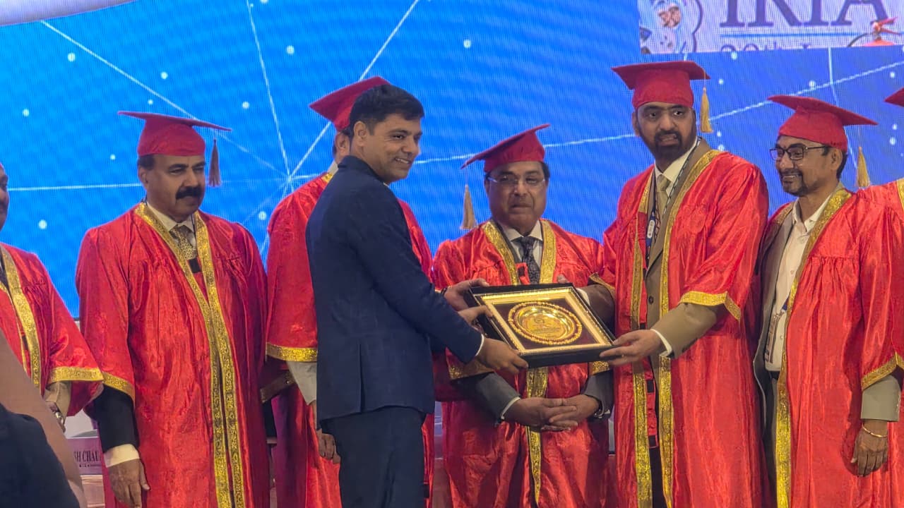 IRIA President’s Award for Dr Amit Kharat